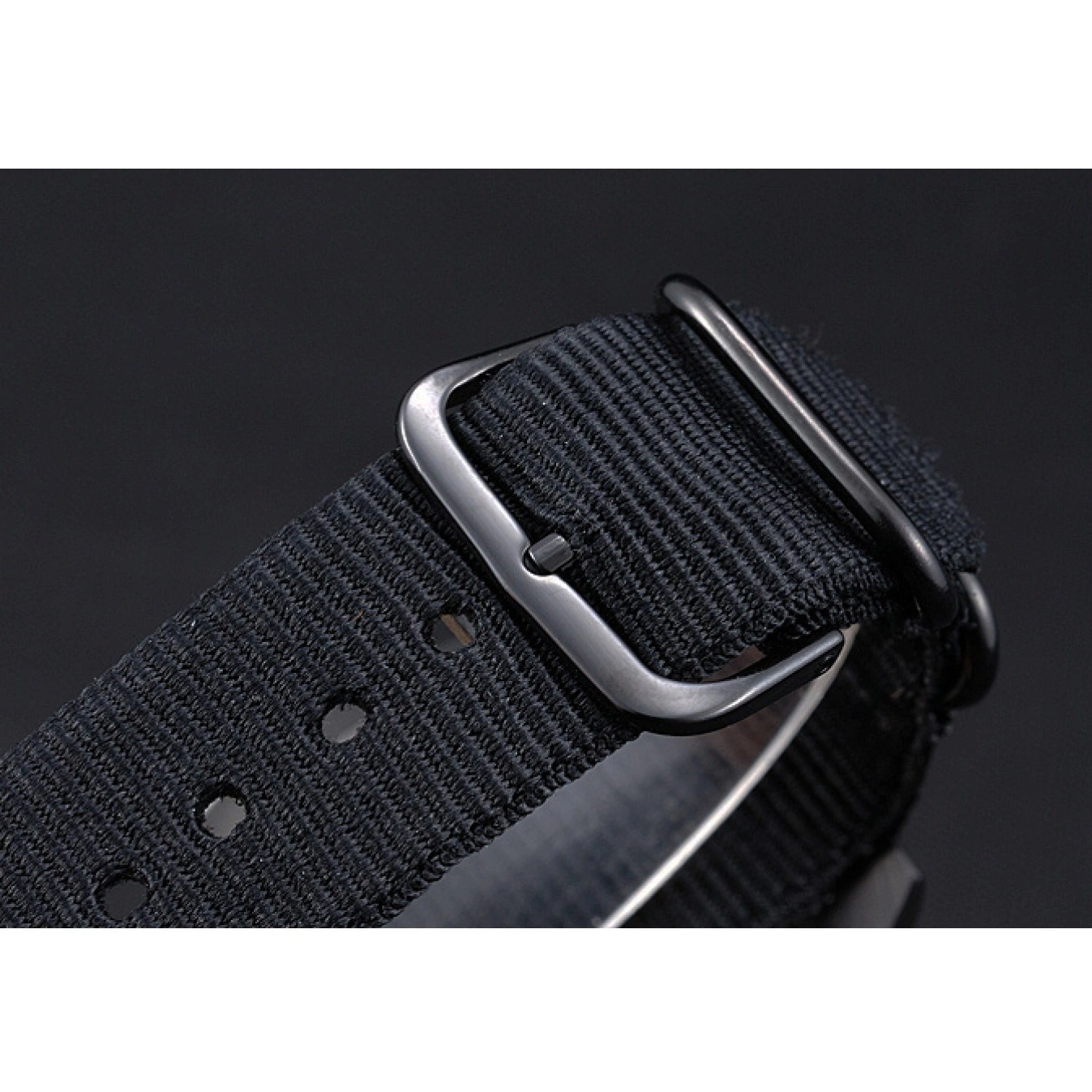 Aaa replica Submariner Black Strap Rolex 622006 Nylon 0515